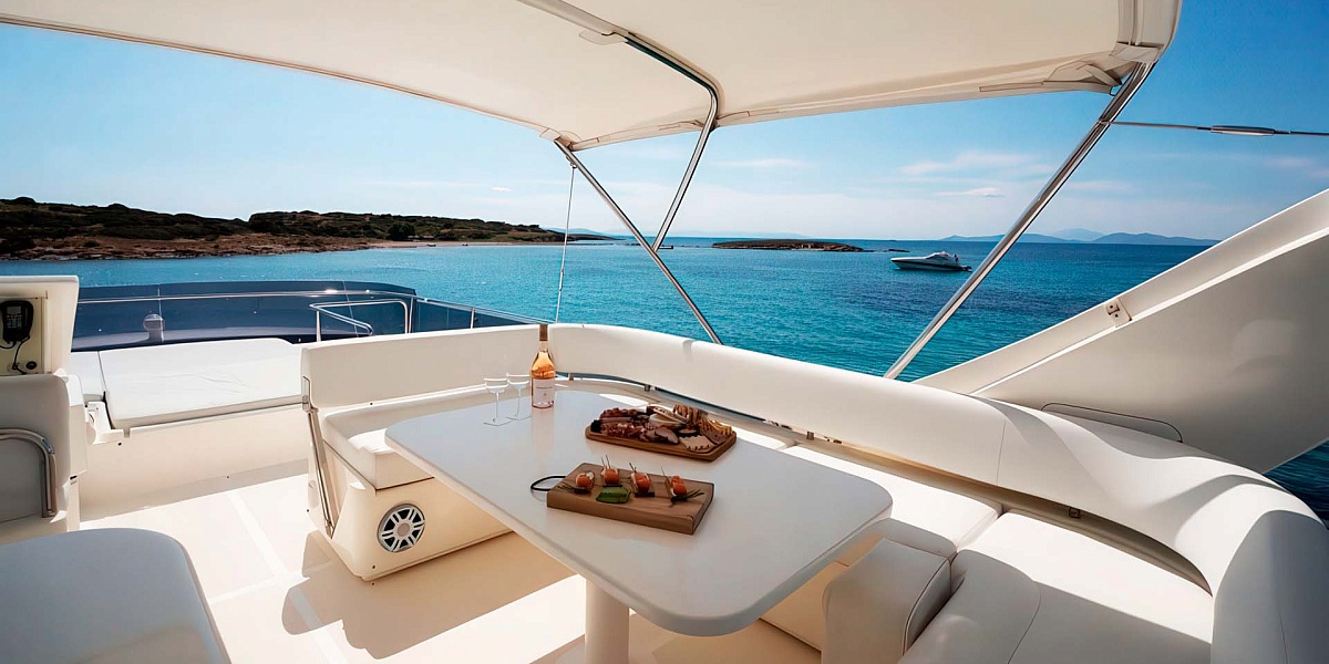 Аренда яхты Ferretti 630 Escape на Миконосе